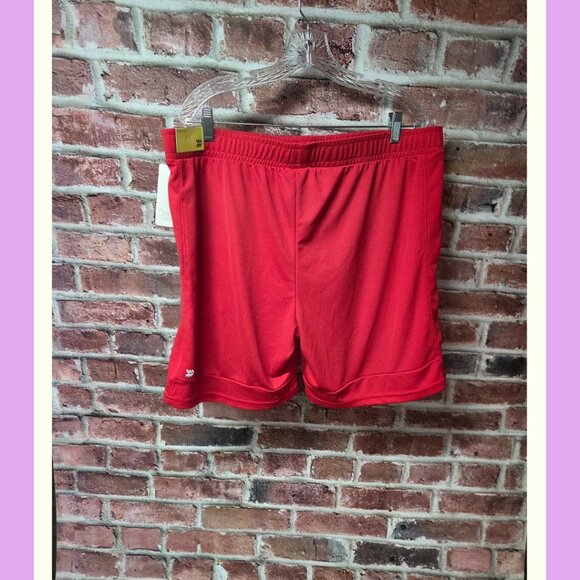 All in Motion Shorts XL | Red Mesh Quick Dry Moisture Wicking Gym Athleisure - Picture 2 of 6